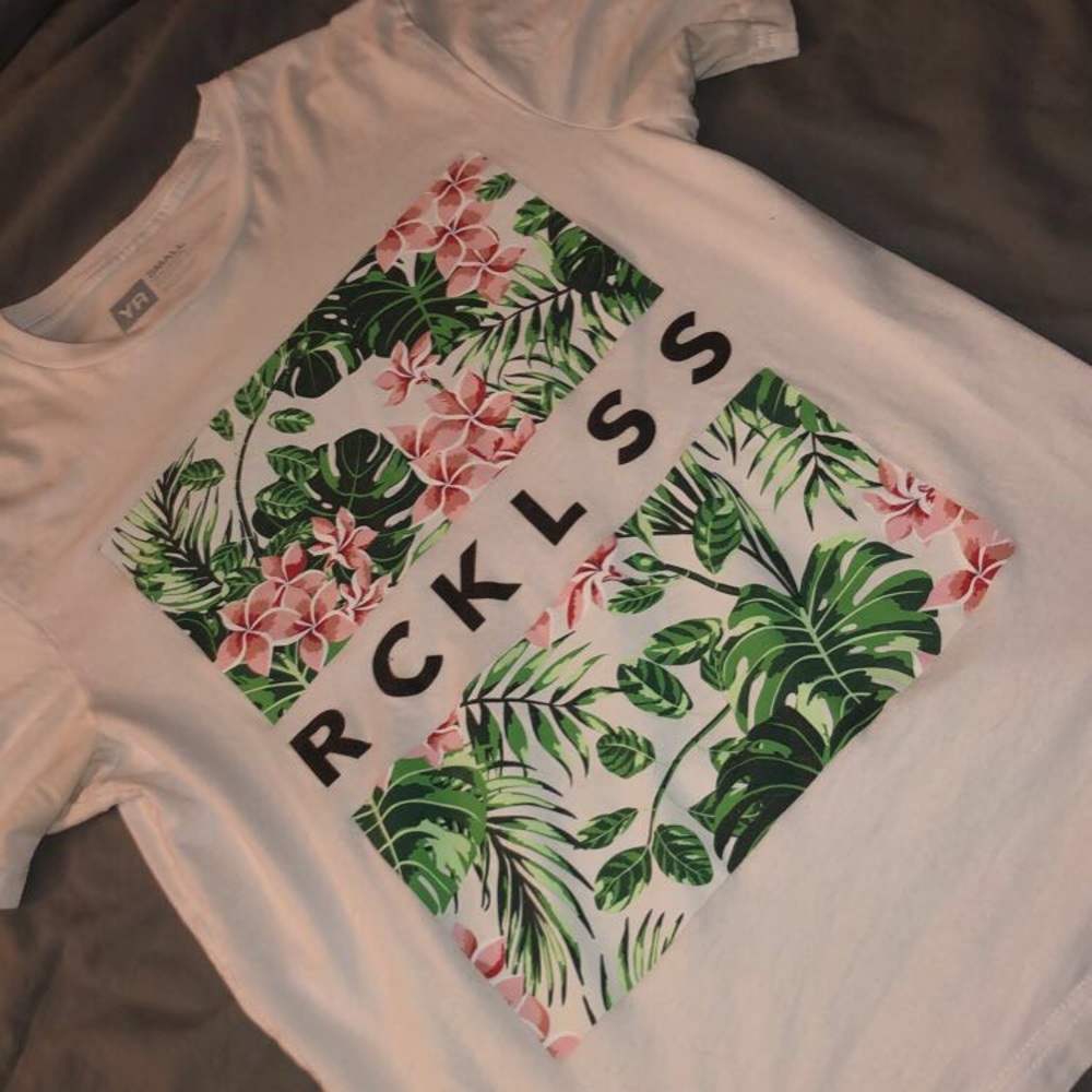 Young & reckless, White T-shirt